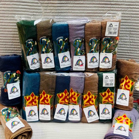 Полотенце 35х75 23 Февраля, микрофибра