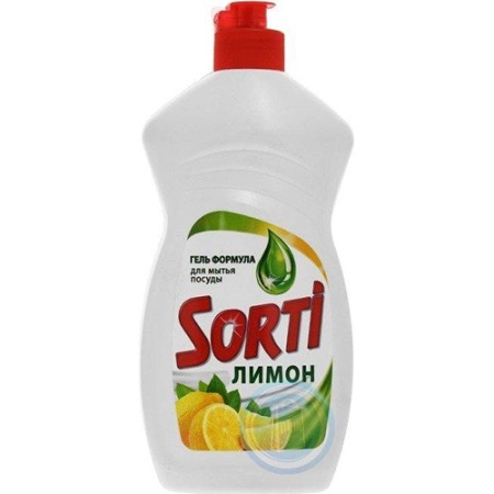Средство для мытья посуды 900мл SORTI Лимон