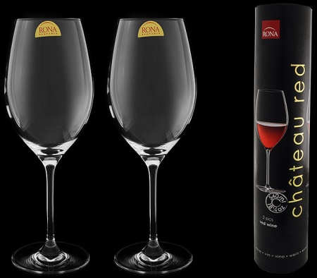 Бокал для вина 540мл 2шт TUBUS "Chateau red" 6558/0/540