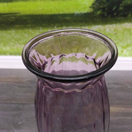 Ваза для цветов 10х20 Цветная градиент РД79980