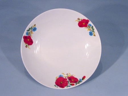 Сухарница 270мм ф.23а "Маки красные"  9С0612Ф34