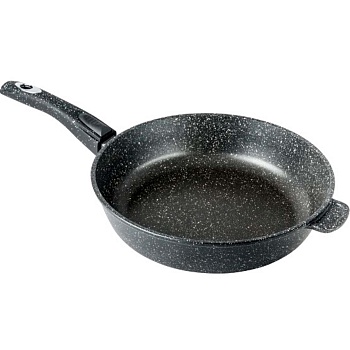 Сковорода 300мм 75мм, с антип. покрытием Гранит съем/руч. без кр, с3053аг