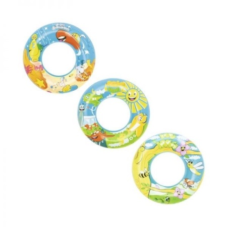 Круг надувной для плавания 56см"Дизайнерский",  BestWay