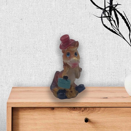 Фигурка декоративная Лошадь 3х2.5х6см РД17914