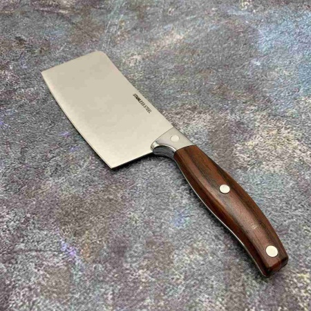 Топорик кухонный, нержавеющая сталь, рукоятка дерево  РД78631