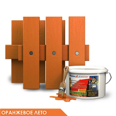 Краска "Резиновая" №11 Оранжевое лето 3кг 