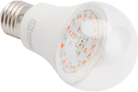 Фито лампа св/д для растений ЛОН А60 E27 15W 15мкмоль/с 110x60 LED-A60-FITO  ASD/InHome 
