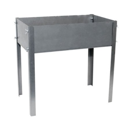 Мангал на барашках 500х300х500мм 1,2мм в коробке