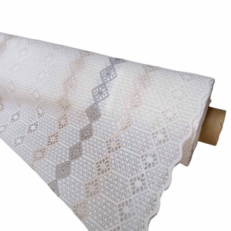 Клеёнка ажурная без основы 1,37м х20м  (цена за 1м) РД15071