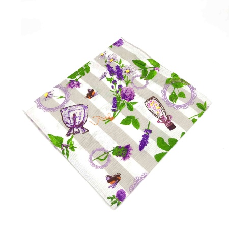 Набор "Старательной хозяйке" ДомВелл (Салфетница 128х132х65+Полотенце 36х60 2шт.)