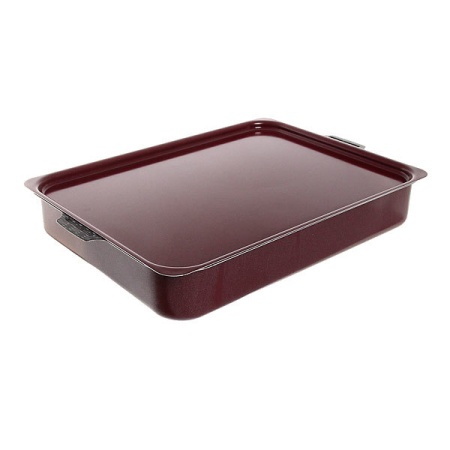 Противень 270х350мм 2 ручки, мет/кр Б.К.