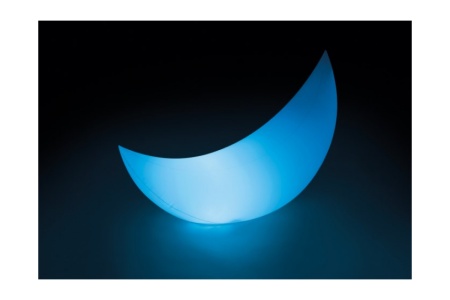 Игрушка надувная 135х43х89см полумесяц с Led подсветкой с зарядкой от USB