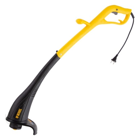 Триммер электрический TE-350, 350 Вт, 260 мм, катушка полуавтомат Denzel