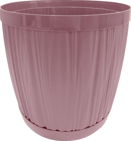 Горшок для цветов InGreen BARCELONA 9,6л, D270мм Морозная слива