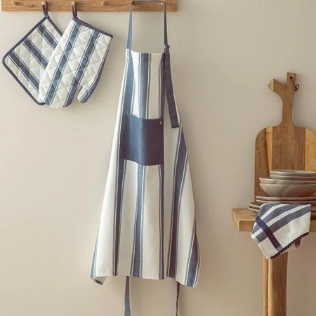 Фартук кухонный 65x75см Blue Lines  Синий