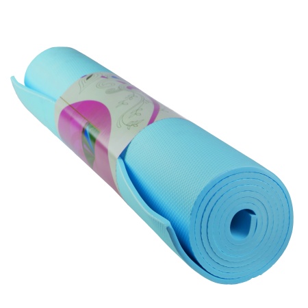 Коврик для фитнеса и йоги 173х61х0,6 см, в ассорт,  SHY-07 