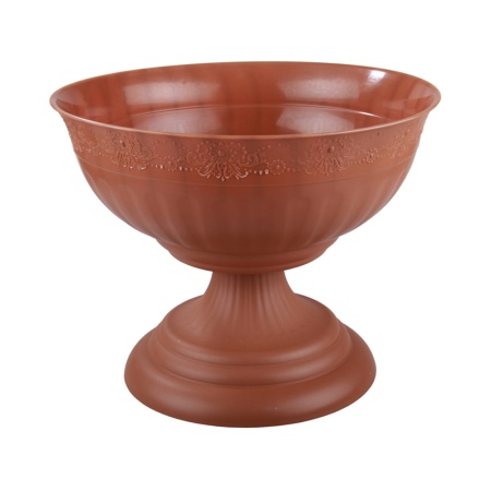 Вазон 17л "Венеция" Д445мм (коричневый)