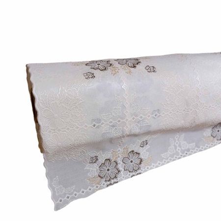 Клеёнка ажурная без основы 1,37м х20м  (цена за 1м) РД15026