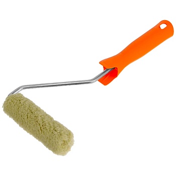 Мини-валик в сборе "Фасадные работы",110 мм,ворс 12мм,D16мм,Dруч.6мм,полиакрил,полиэстер// Сибртех