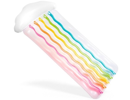 Матрас для плавания 180х86х25см "Радужное облако", уп.6