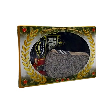 Набор подарочный ДомВелл "С легким паром " (полотенце вафельное 80х150, рукавица д/сауны)