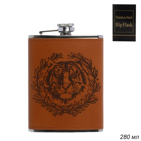 Фляжка 280мл Тигр FL-211 