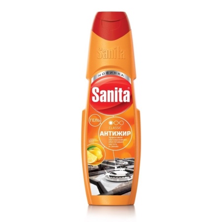 Средство чистящее 500мл САНИТА-ГЕЛЬ антижир 