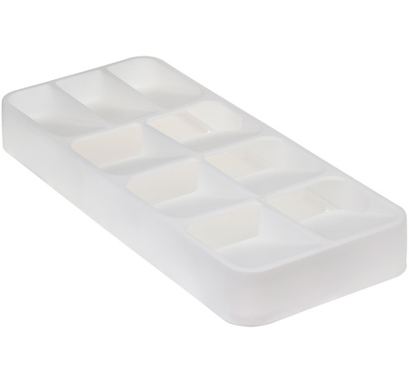 Лоток-вкладыш для столовых приборов 39х17х48см  белый