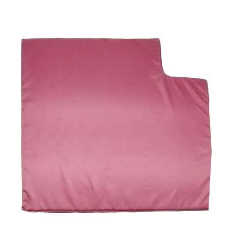 Сидушка для мебели угловая 65*65*49*4 ДомВелл Оксфорд 210 Бордо