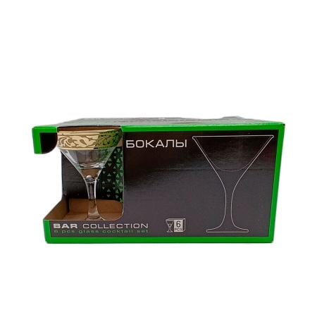 Бокал для мартини 170мл 6шт "Жасмин"
