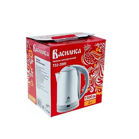 Чайник 2,0л ВАСИЛИСА Т32-2000  1500Вт