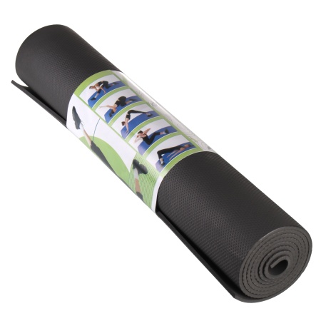 Коврик для фитнеса и йоги 173х61х0,6 см, в ассорт,  SHY-07 