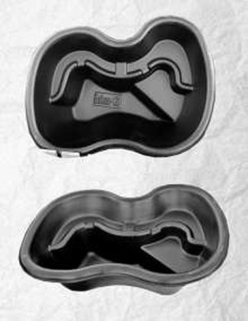 Пруд декоративный садовый 120 Байкал , черный