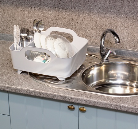 Сушилка для посуды ИЗЛИ Белый