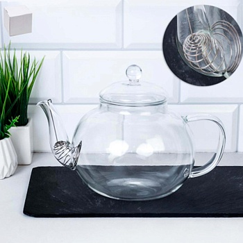 Чайник заварочный 1000мл с ситом в носике LCTP5548