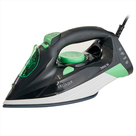 Утюг 2800Вт DELTA LUX  DE-3002 в ассорт. 