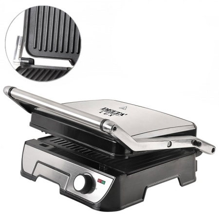 Электрогриль-пресс 2200 Вт DELTA LUX 