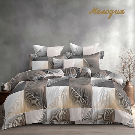 Наволочка 50х70 ДомВелл (Бязь) 3100 Мелодия 