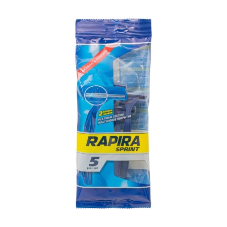 Станок для бритья 5шт РАПИРА SPRINT одноразовые