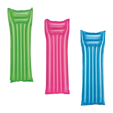 Матрас для плавания 183х69см Глянцевый до 90кг, 3 вида