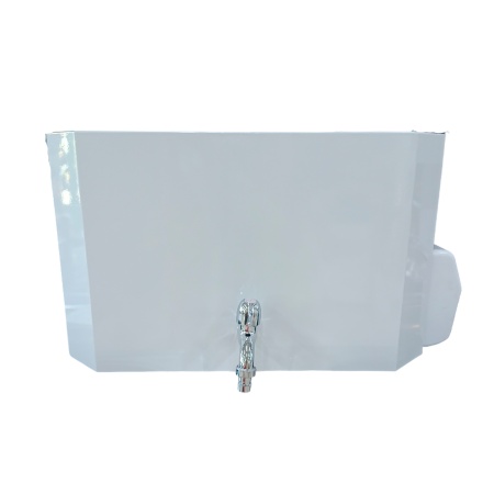 Бак 20л настенный ЭВН, белый кран силуминовый