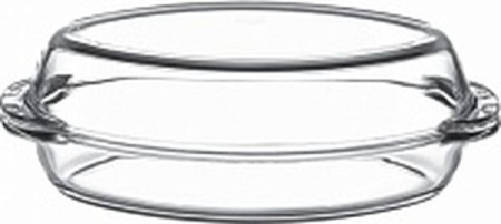 Кастрюля 1,7л овальная с крышкой Боржам