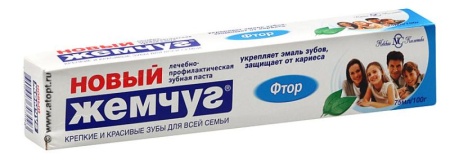 Паста зубная 50мл НК Жемчуг Новый Фтор