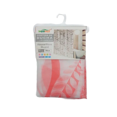 Штора для ванной 180х180см ПВХ, дизайн микс РД64382 Штора для ванной 180х180см ПВХ, дизайн микс РД64382