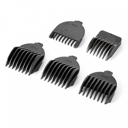 Набор для стрижки и бритья 5 в 1 DELTA LUX DE-4201A  черный, 3 Вт (12)