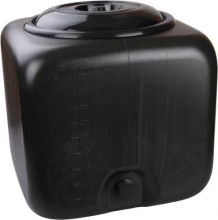 Бак 100л для летнего душа квадратный