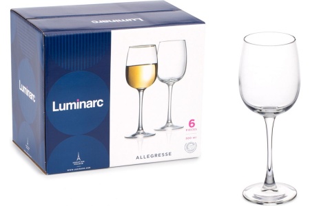 Бокал для вина 300мл 6шт АЛЛЕГРЕСС 