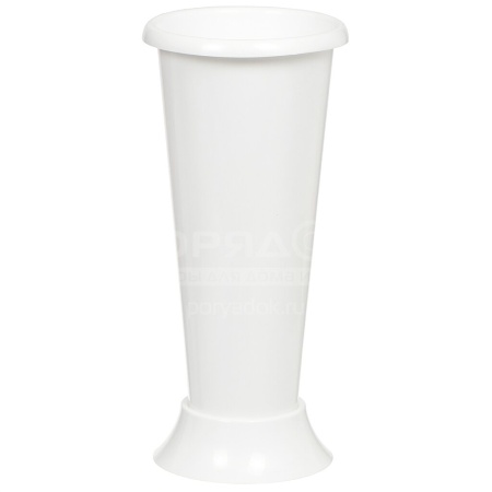 Ваза для цветов под срезку 200ммХ425мм белый