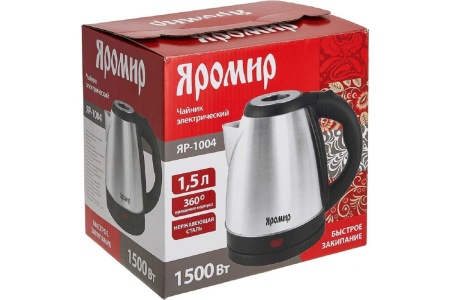 Чайник 1,5л ЯРОМИР ЯР-1004 1500 Вт