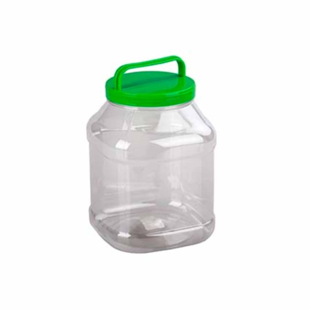 Бидон 3л ПЭТ прямоугольный